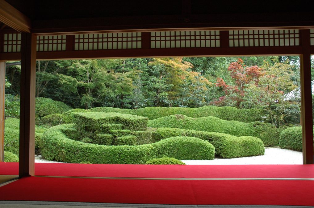 青もみじの大池寺と湖南三山めぐり