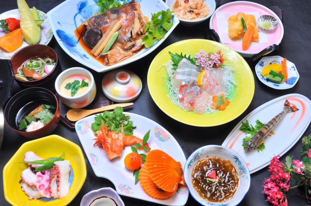 天草海鮮会席と天草温泉・天草四郎ミュージアム