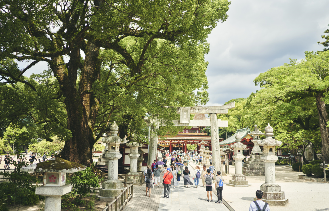 のんびり気ままに自遊旅！<br />
太宰府天満宮と博多フリー